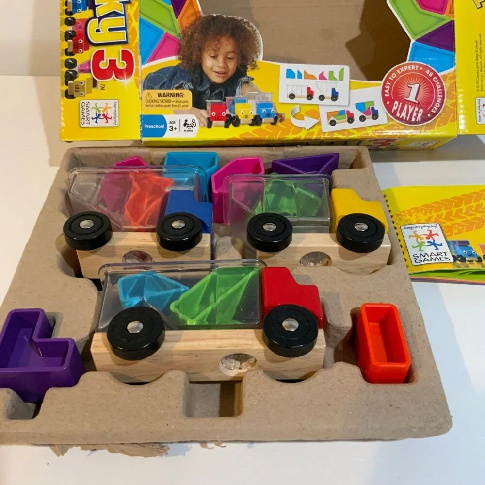 Trucky 3 3D Multi Level Puzzle Game Filling Trucks Puzzle Pieces